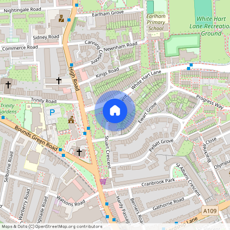 Stuart Crescent, N22, London