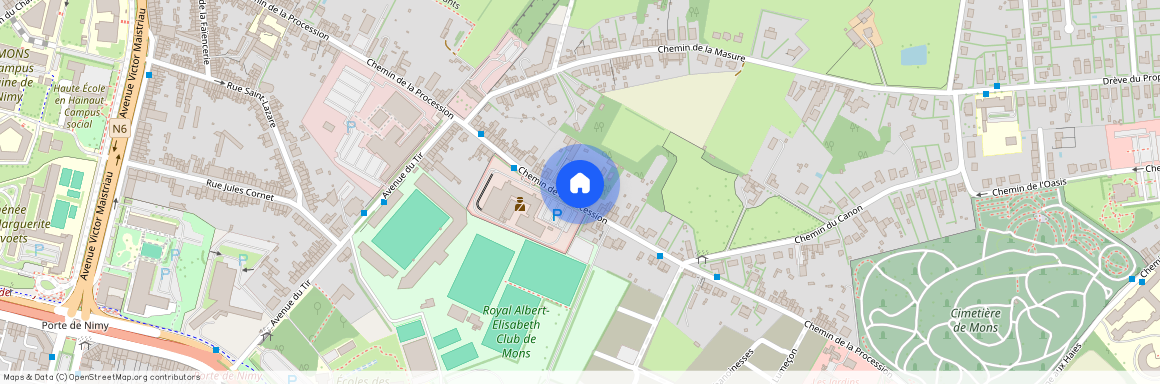 Chemin de la Procession, 251, 5, 7000, Mons