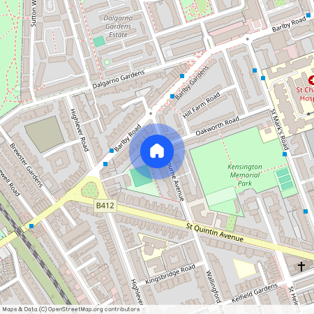 Pangbourne Avenue, Kensington And Chelsea, London, W10