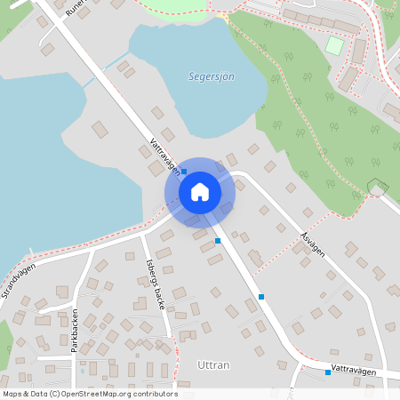 Vattravägen, Uttran