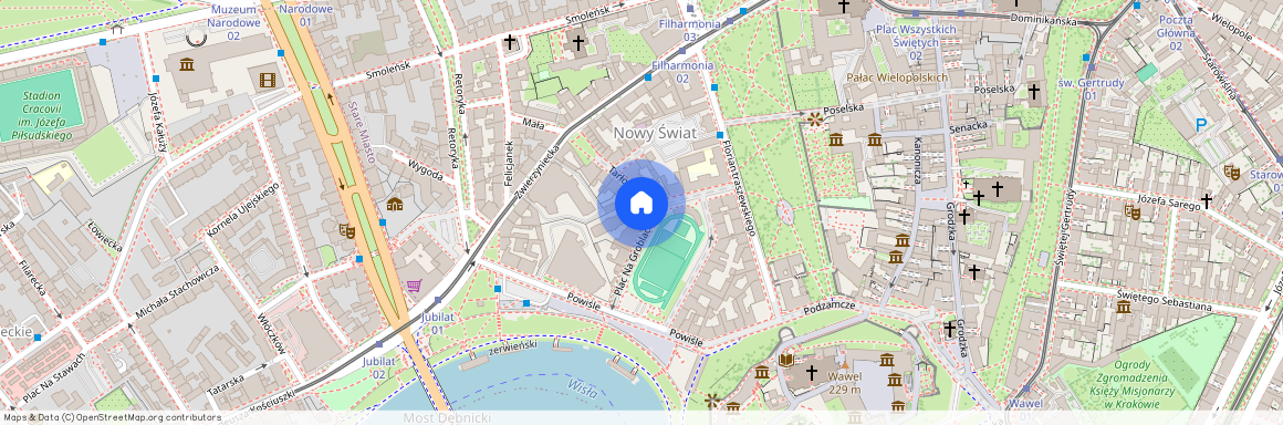 Nowy Świat, Stare Miasto, Kraków, małopolskie