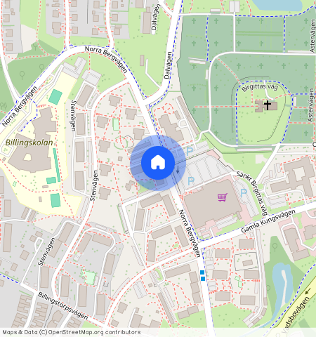 Norra Bergvägen **, Billingssluttningen