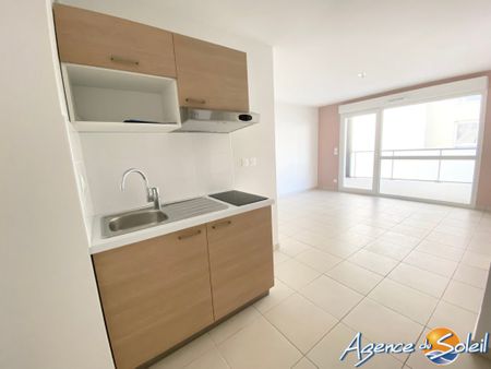 Marseillan – Location Appartement – 40.63 m² – 580€ CC / mois - Photo 4