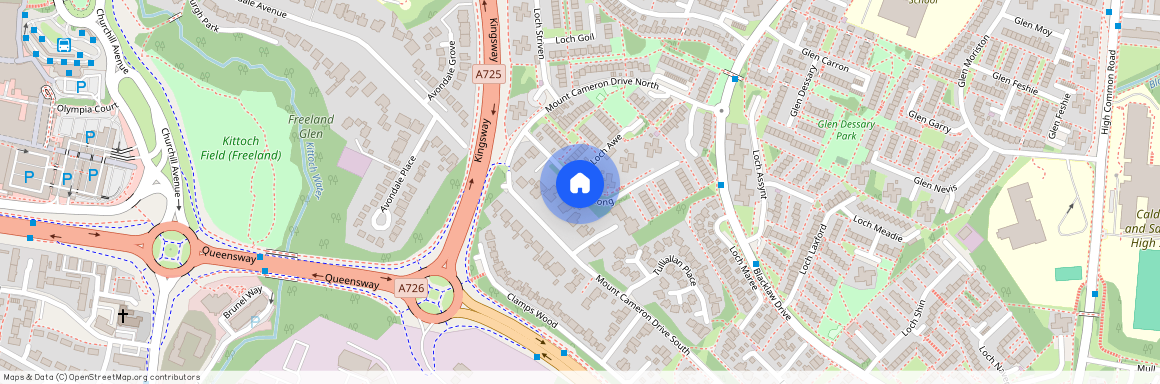 Loch Long, St Leonards, East Kilbride, South Lanarkshire, G74