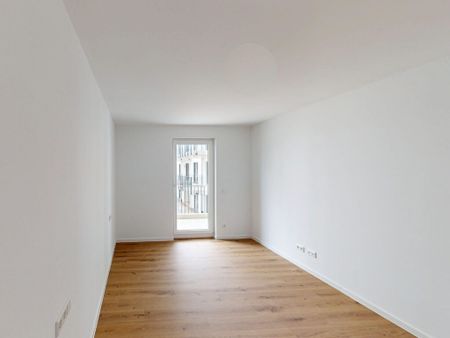 Loftcharakter auf 2-Zimmern! Neubauwohnung mit EBK und Balkon/Terrasse - Photo 3