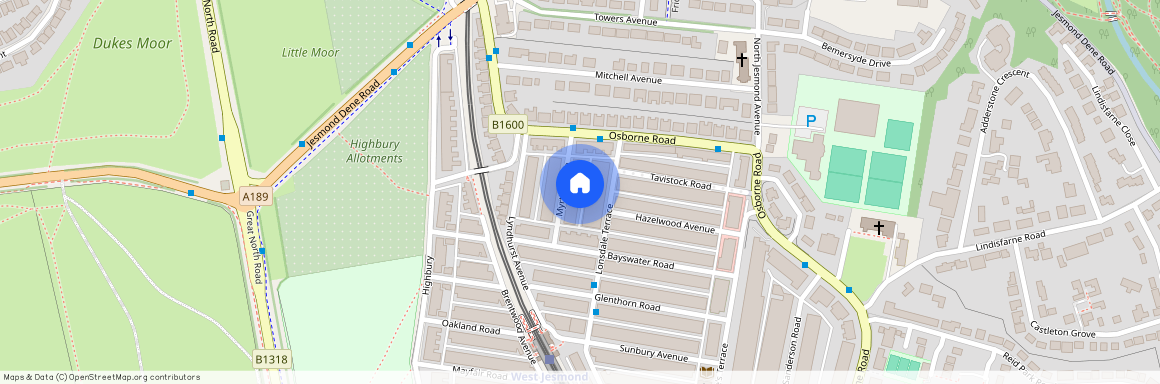 Myrtle Grove, Jesmond, Newcastle upon Tyne NE2