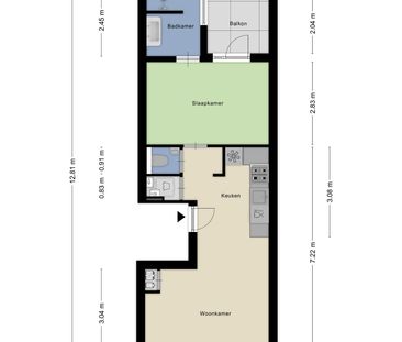 Appartement te huur: Albert Cuypstraat 248-1 1073 BP Amsterdam - Photo 2