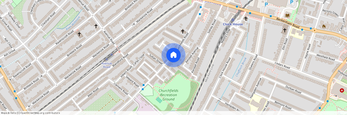 Churchfields Road, London, BR3 4QL, United Kingdom