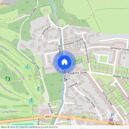 Upper Mill Street, Tillicoultry, FK13