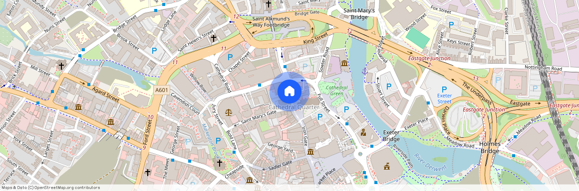 Queen Street, Derby, DE1, Queen Street, Derby, DE1 3DE