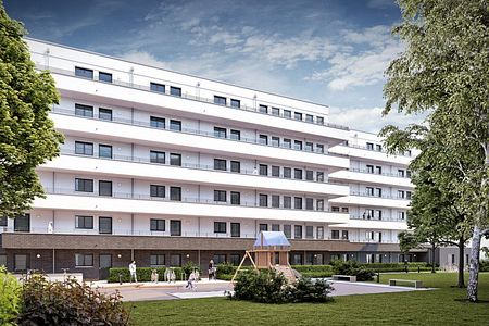 3-Zimmer-Wohnung mit großer Terrasse und Einbauküche im Neubau! - Foto 2