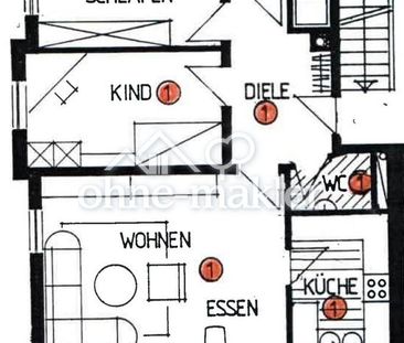 Hell, ruhig, einziehen & wohlfühlen – renovierte 3-Zimmer-Wohnung m... - Foto 1