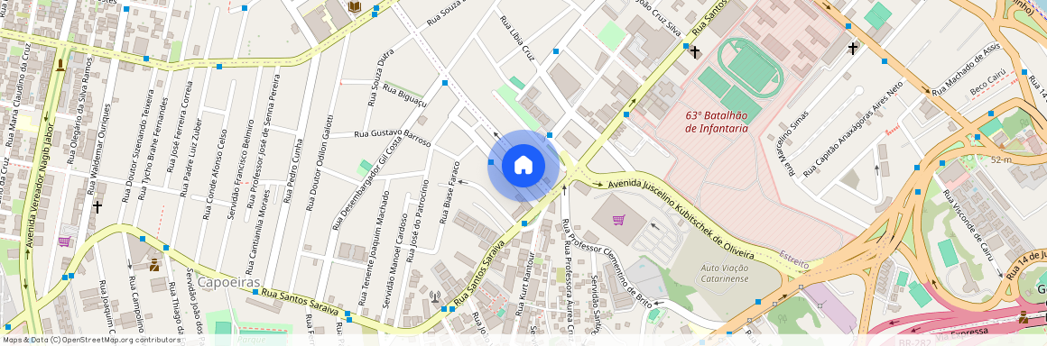 Rua Professor Barreiros Filho, 87, Estreito - Florianópolis