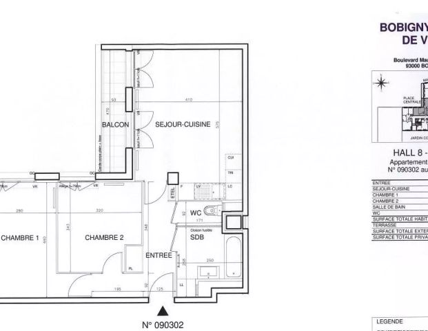 location Appartement T3 DE 60.7m² À BOBIGNY - Photo 1