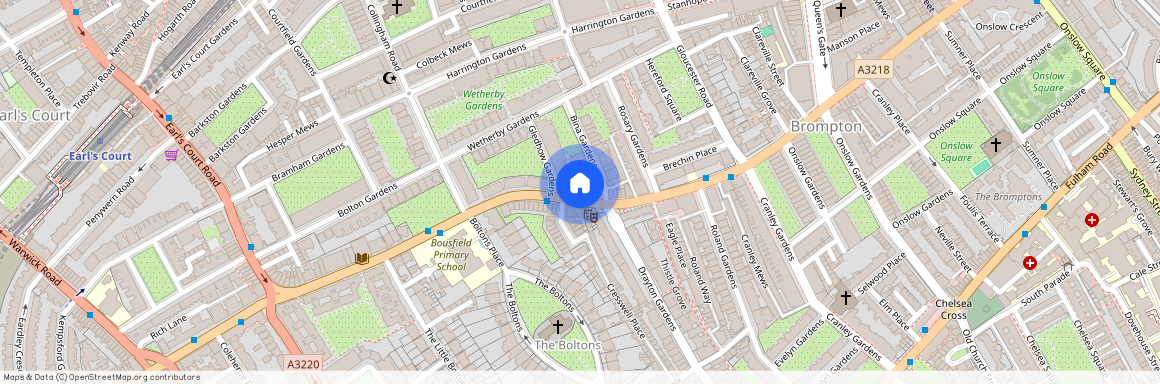 Old Brompton Road, South Kensington