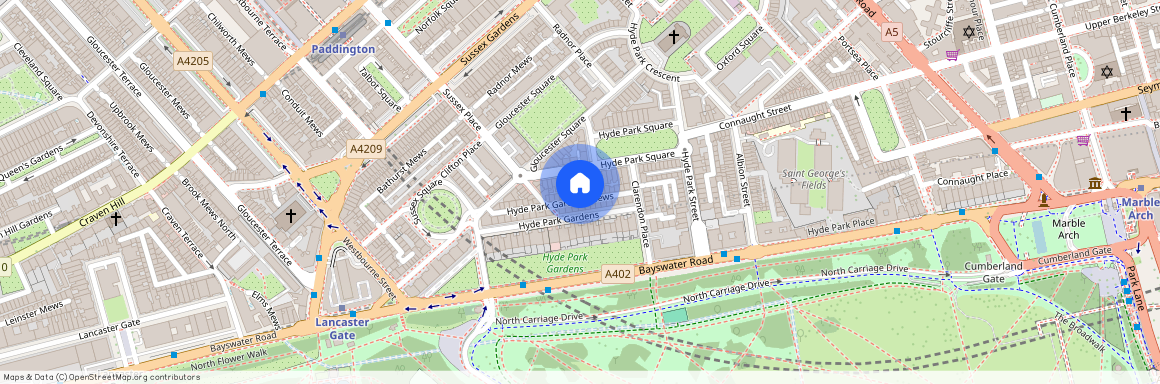 39, Hyde Park Gardens Mews, Hyde Park, London, W2 2NX