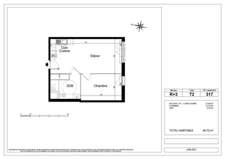 Location Appartement 2 pièces 46m² LUCE 28110 - Photo 5