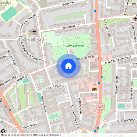 Robsart Street, Brixton, London, SW9