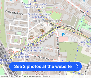 3-Raum-Wohnung mit Balkon gegenüber Puppentheater - Photo 1