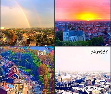 Gemeubeld appartement met 1 slaapkamer, bureelruimte, terras en fan... - Foto 2