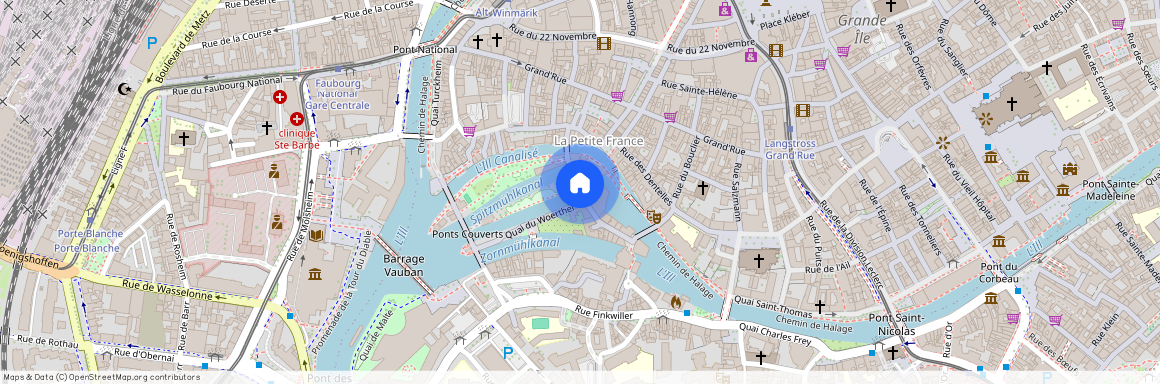 Rue des Moulins, Francja, Strasbourg