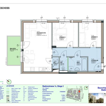 3-Zimmer-Wohnung mit Balkon, Top 6 - Photo 3