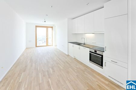 Sonnwendviertel: 2-Zimmer-Wohnung mit Balkon im 10. OG – Fitnessraum, Co-Working & Rooftop-Terrasse inklusive! - Photo 4