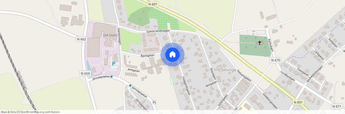 Trädgårdsgatan 21, Slöinge, Falkenberg