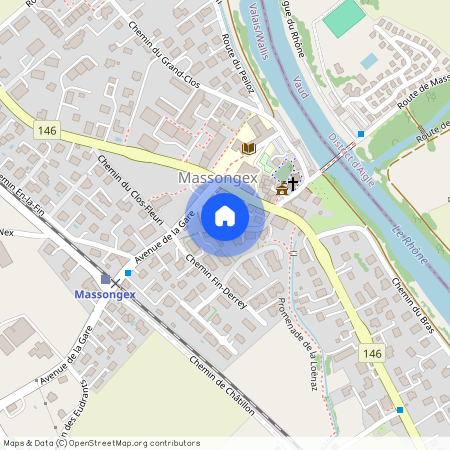 Rue du Comte Riant 3-5, 1869 MASSONGEX