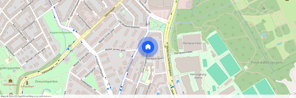 Slottshöjden, Helsingborg, Skåne, Övre Långvinkelsgatan 146A