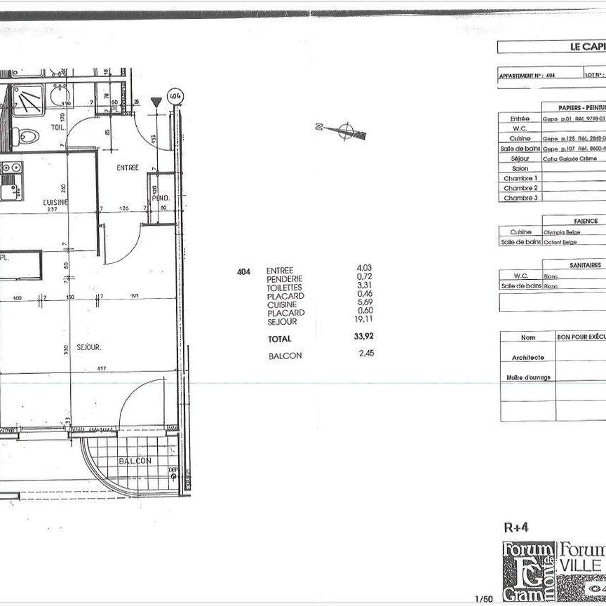 Location Appartement 1 pièce 33m² TOURS 37000 - Photo 2