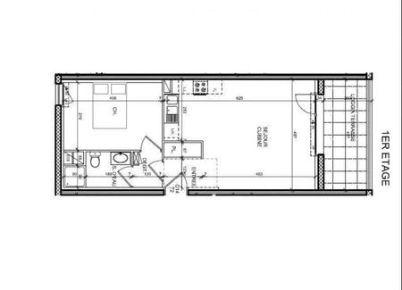 Location appartement t2 44 m² à Nantes (44300) Erdre-Saint-Joseph de Porterie - Photo 2