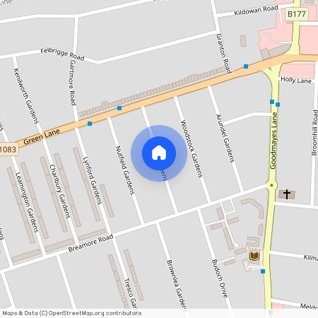 Talbot Gardens, Ilford, London, IG3