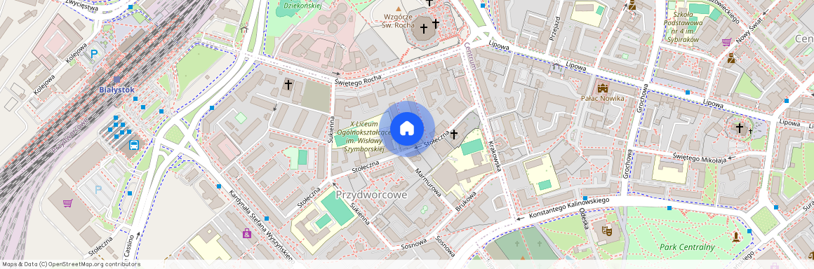 ul. Stołeczna, Przydworcowe, Białystok, podlaskie