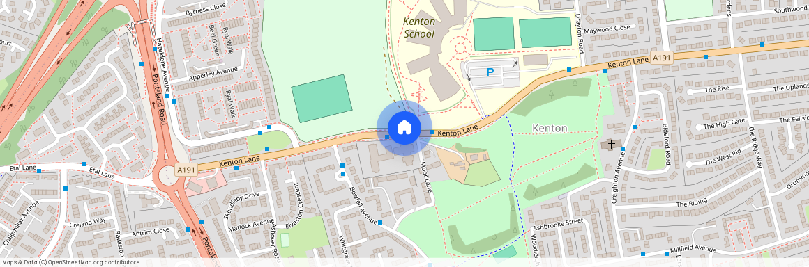 Kenton Lane, Newcastle Upon Tyne, NE3