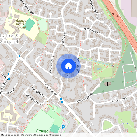 Bowman Close, Strattone Village, Swindon, SN3