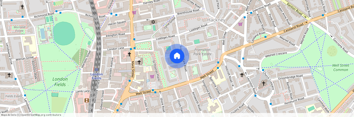Frampton Park Road, Hackney, London, E9