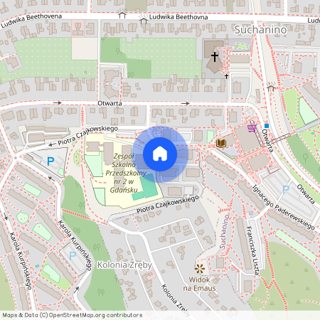 Suchanino, Piotra Czajkowskiego, Gdańsk