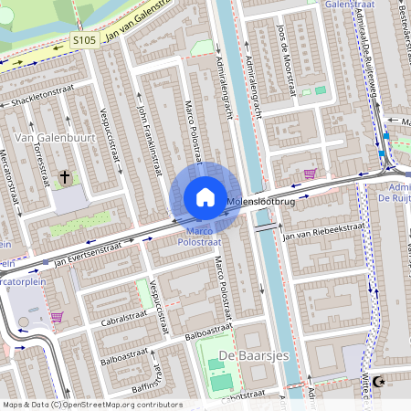 Van Galenbuurt, 1056 DM, Marco Polostraat, Amsterdam