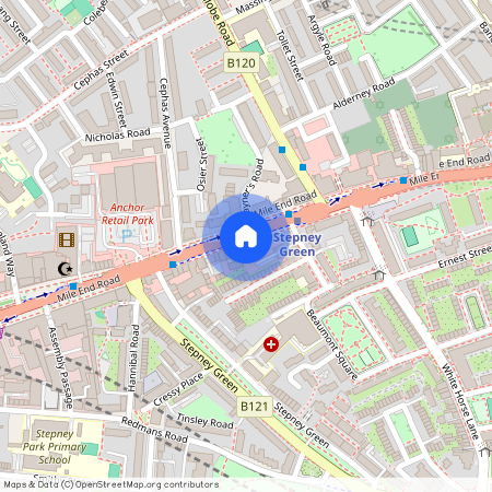 Mile End Road E LJ, London E1