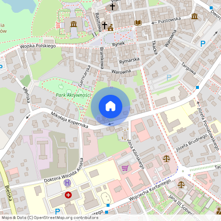 ul. Mikołaja Kopernika, Pszczyna, Pszczyna, pszczyński, śląskie