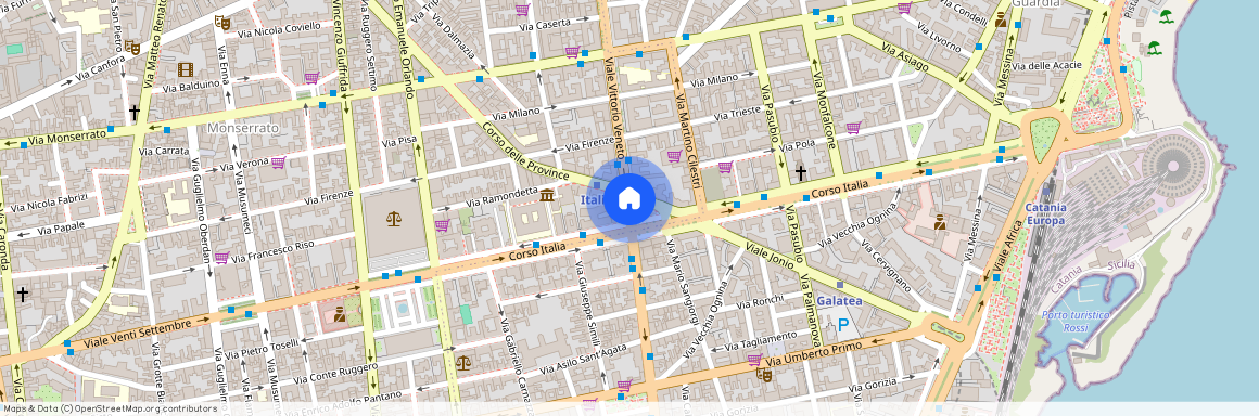 Toscano, Provincia di Catania, Catania, Casa, Viale Vittorio Veneto