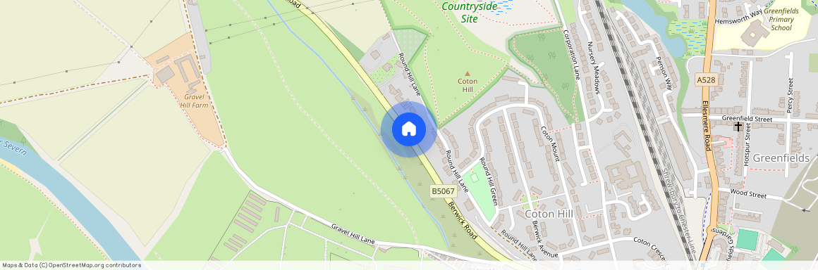 Coton Manor, Berwick Road, Shrewsbury, Shropshire, SY1