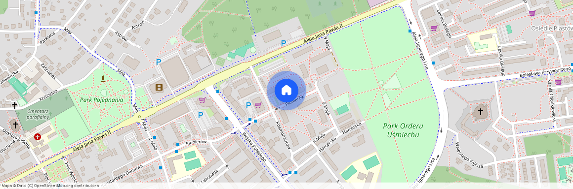 ul. Pionierów 5A, Śródmieście, Kędzierzyn-Koźle, kędzierzyńsko-kozielski, opolskie