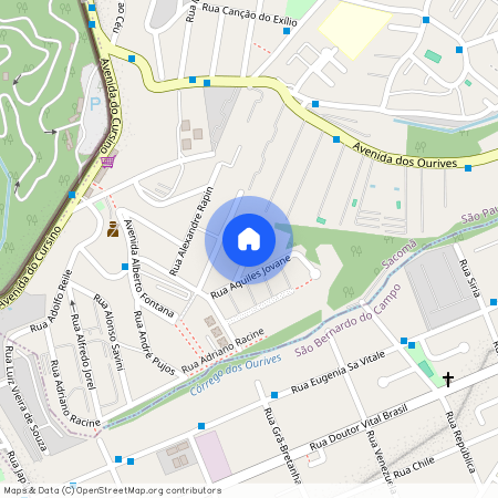 Rua Augusto Blasi, Jardim Imperador (Zona Sul), São Paulo - SP, 04195-090, Brazil