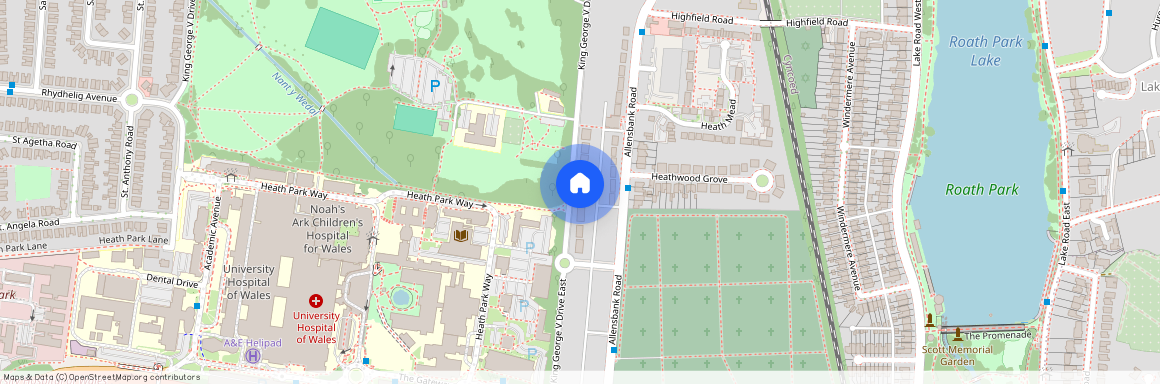 King George V Drive East, Heath, Cardiff, CF14