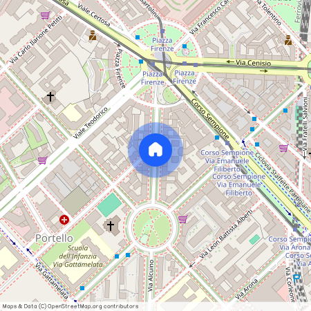 Via Ruggero di Lauria, Milan, Lombardy 20149