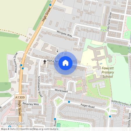 Alpha Terrace, Trumpington, Cambridge, Cambridgeshire