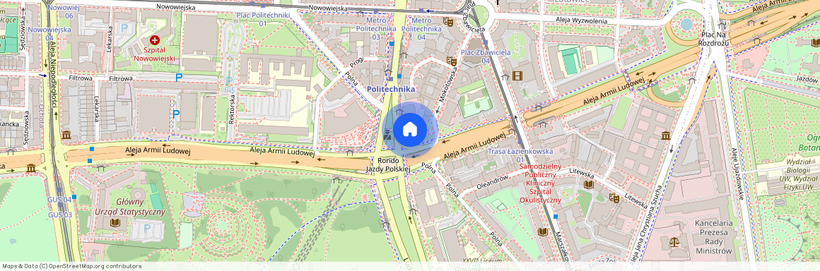 Warszawa, Śródmieście, Śródmieście, Południowe, Mokotowska