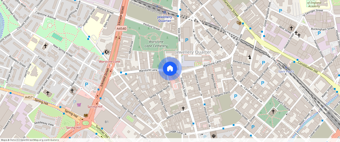 Warstone Lane, Birmingham, B18